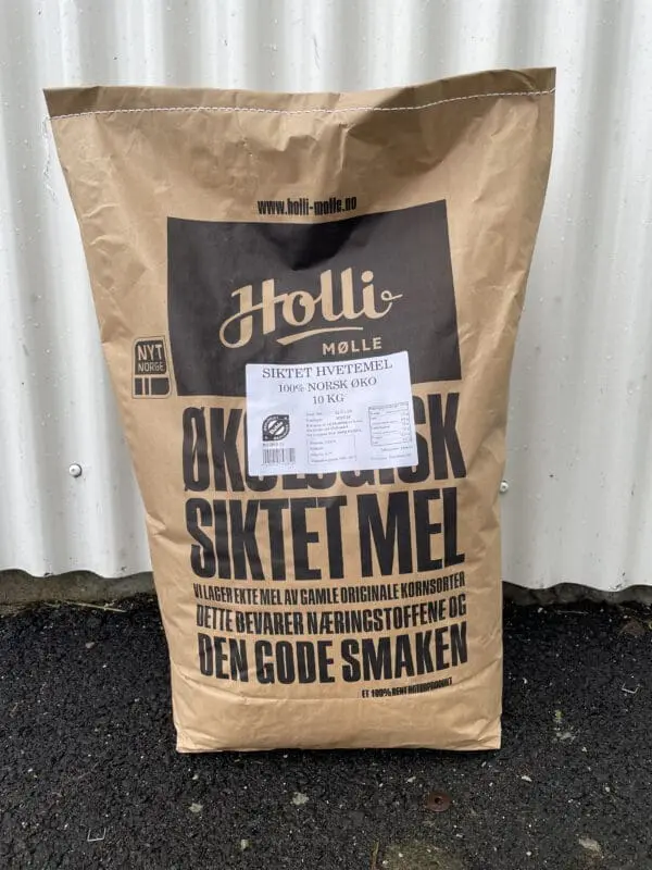 Siktet øko hvete -10 kg(sendes ikke)