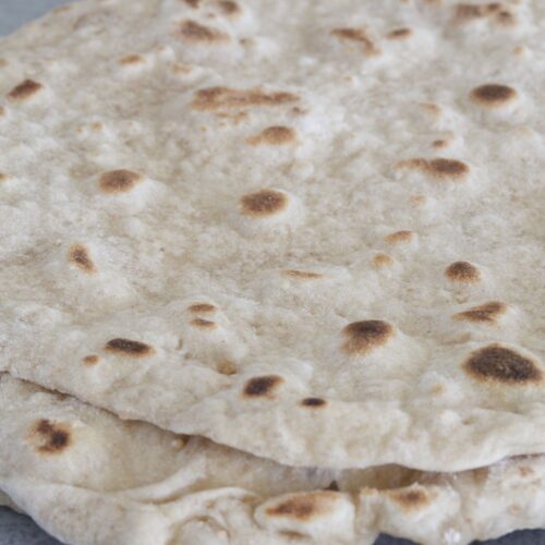 Tortillalefser (spelt)med surdeig